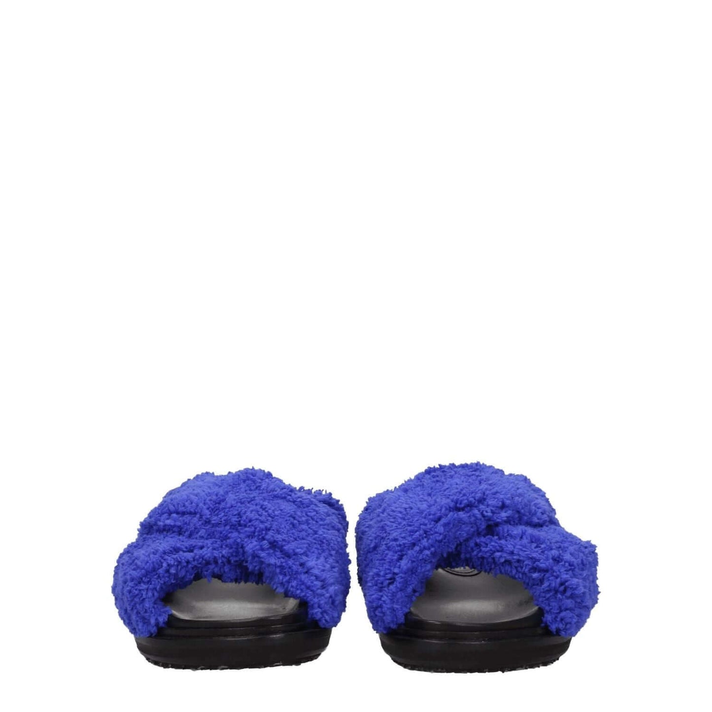 Marni Purple Fabric Slippers