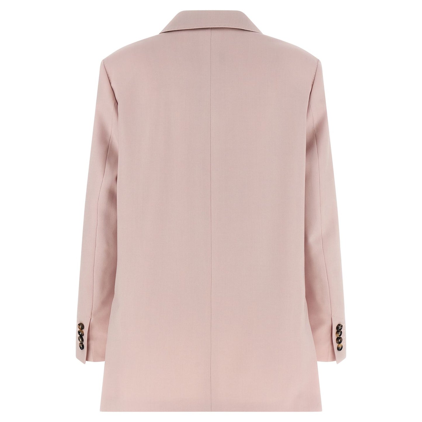 Max Mara Multicolor Virgin Wool Blazer