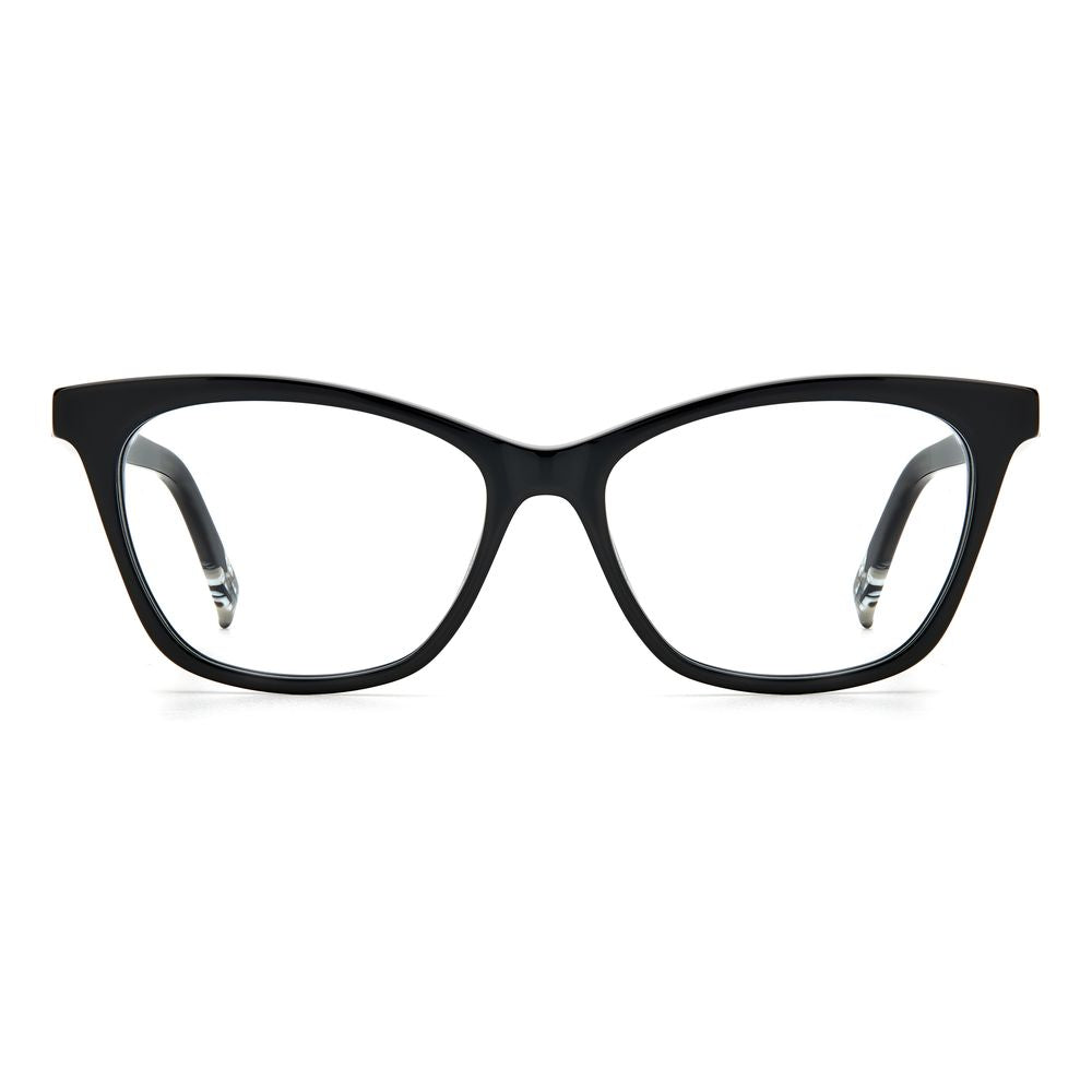 Missoni Black Acetate Frames for women, model MIS-0101-807, featuring a classic design and durable acetate material.