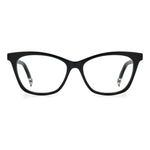 Missoni Black Acetate Frames for women, model MIS-0101-807, featuring a classic design and durable acetate material.