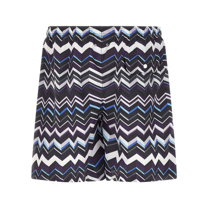 Missoni Multicolor Polyester Swim Shorts