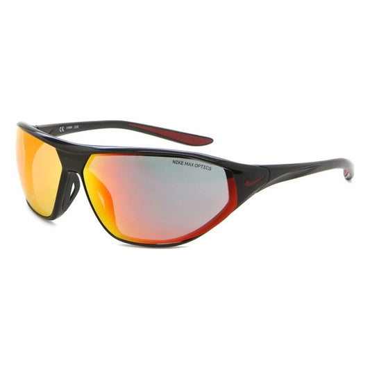 NIKE SUNGLASSES Mod. AERO SWIFT BLACK RED MIRROR SUNGLASSES & EYEWEAR