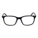 Nike Black Women Glasses Frame, full-rim rectangle style, stainless steel material, black color; size 53-18-145.