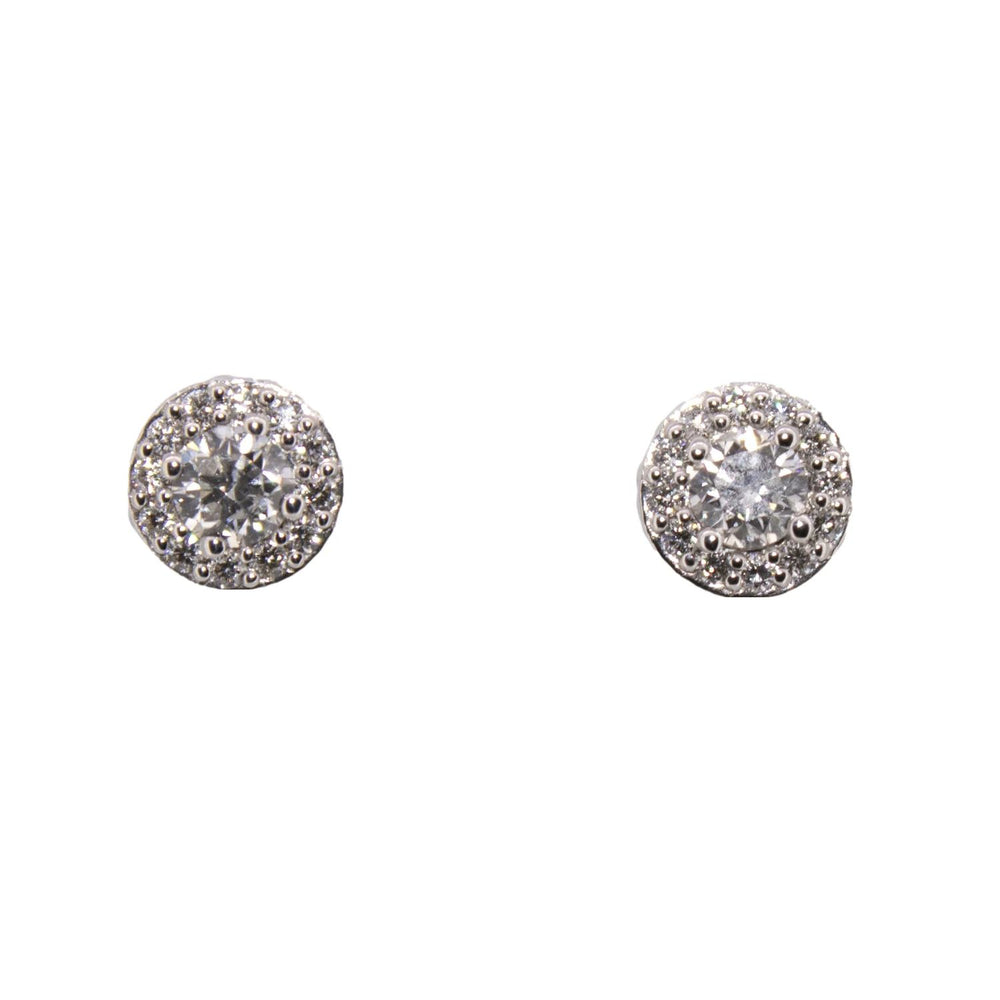 ORECCHINI RECARLO MOD. E69SC001_055 elegant diamond stud earrings