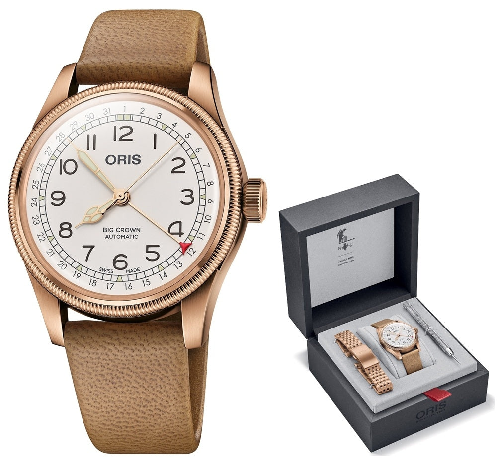 ORIS Mod. FATHER TIME Limited Edt. + Extra Strap