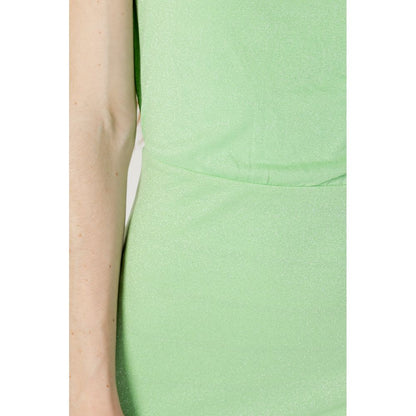 Only Turquoise Metal Short Dress