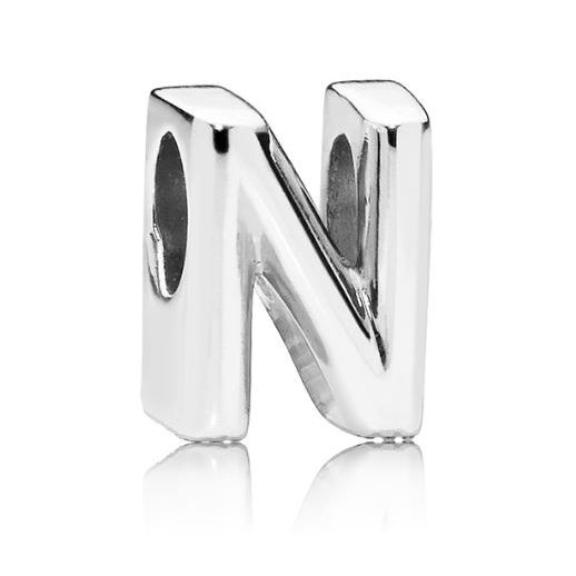 PANDORA Mod. MOMENTS ALPHABET LETTER N CHARM