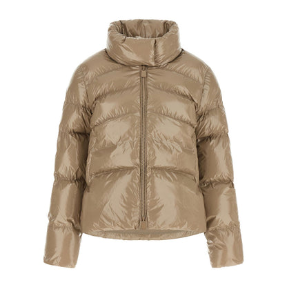 PINKO Beige Polyamide Full-Length Jacket