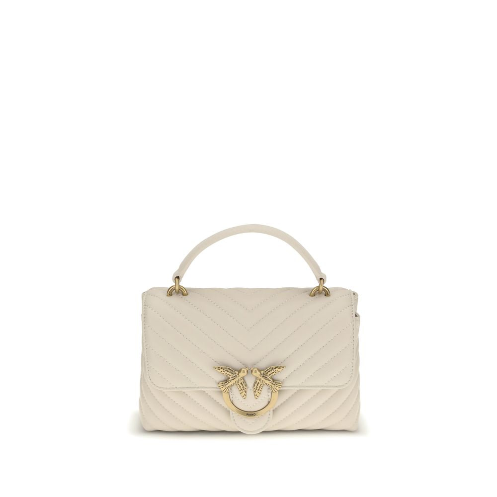 Front view with bag zipped and handles upright.