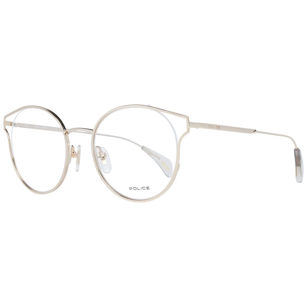 Police Rose Gold Metal & Plastic Glasses (Frames)