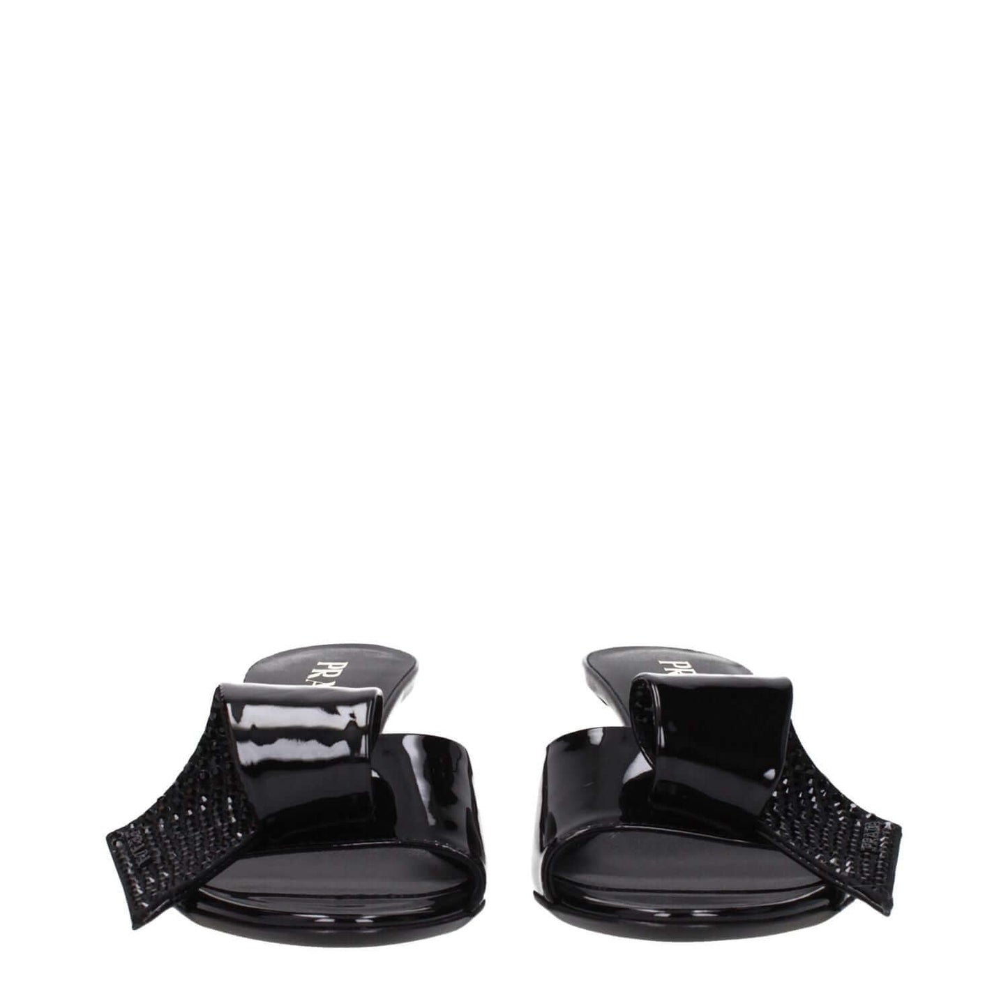 Prada Black Leather Sandals1728,75667636384,Black,EU36.5/US6.5,EU37/US7,EU38.5/US8.5,EU38/US8,New with tags,Prada,Sandals - Shoes,Shoes,Women