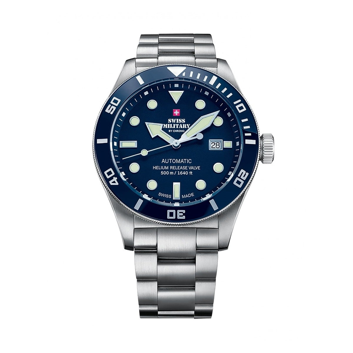 SWISS MILITARY By CHRONO WATCHES Mod. SMA34075.02