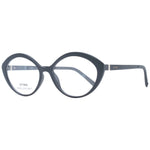 Sting Black Women Glasses Frame, full-rim oval design with polarized black lenses, plastic material, includes branded case.