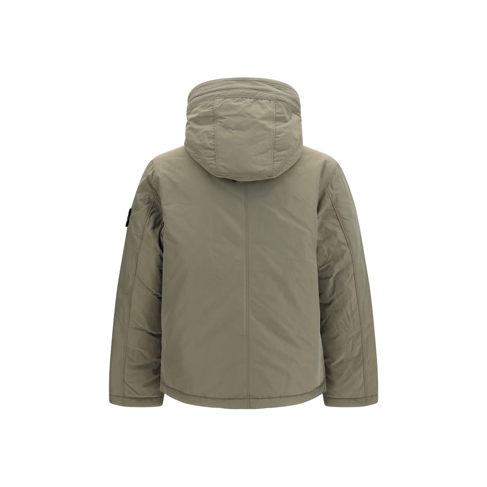 Stone Island Bicolor Polyester Shell Jacket
