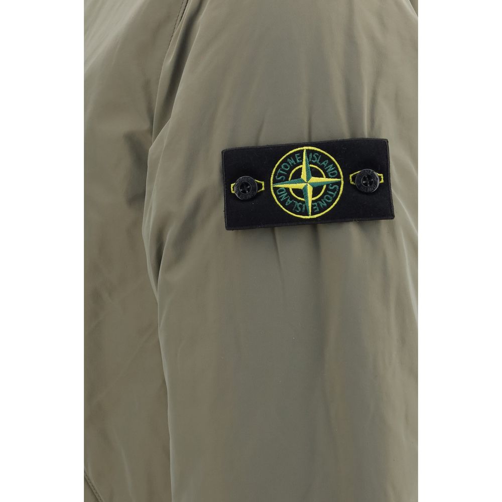 Stone Island Bicolor Polyester Shell Jacket