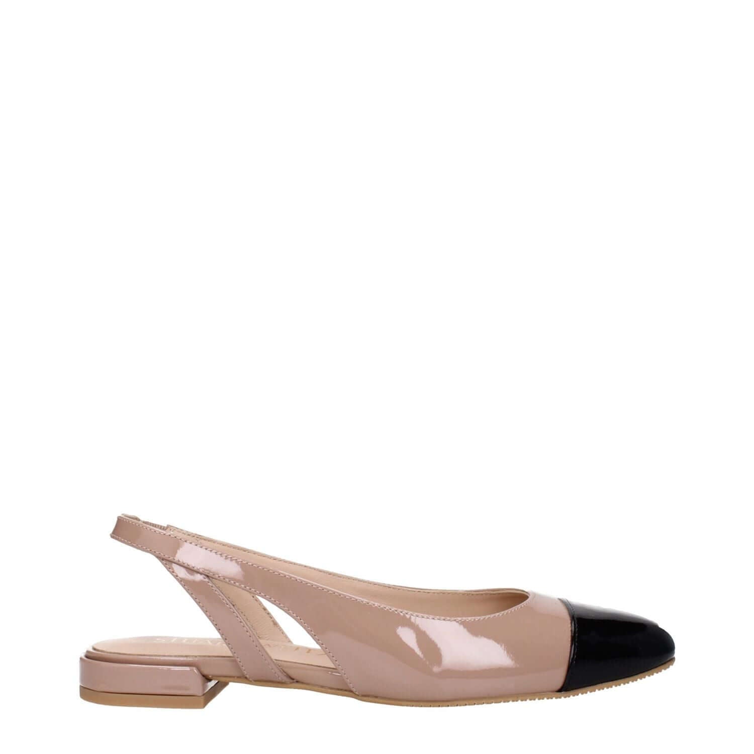 Stuart Weitzman Pink Leather Ballet Flats
