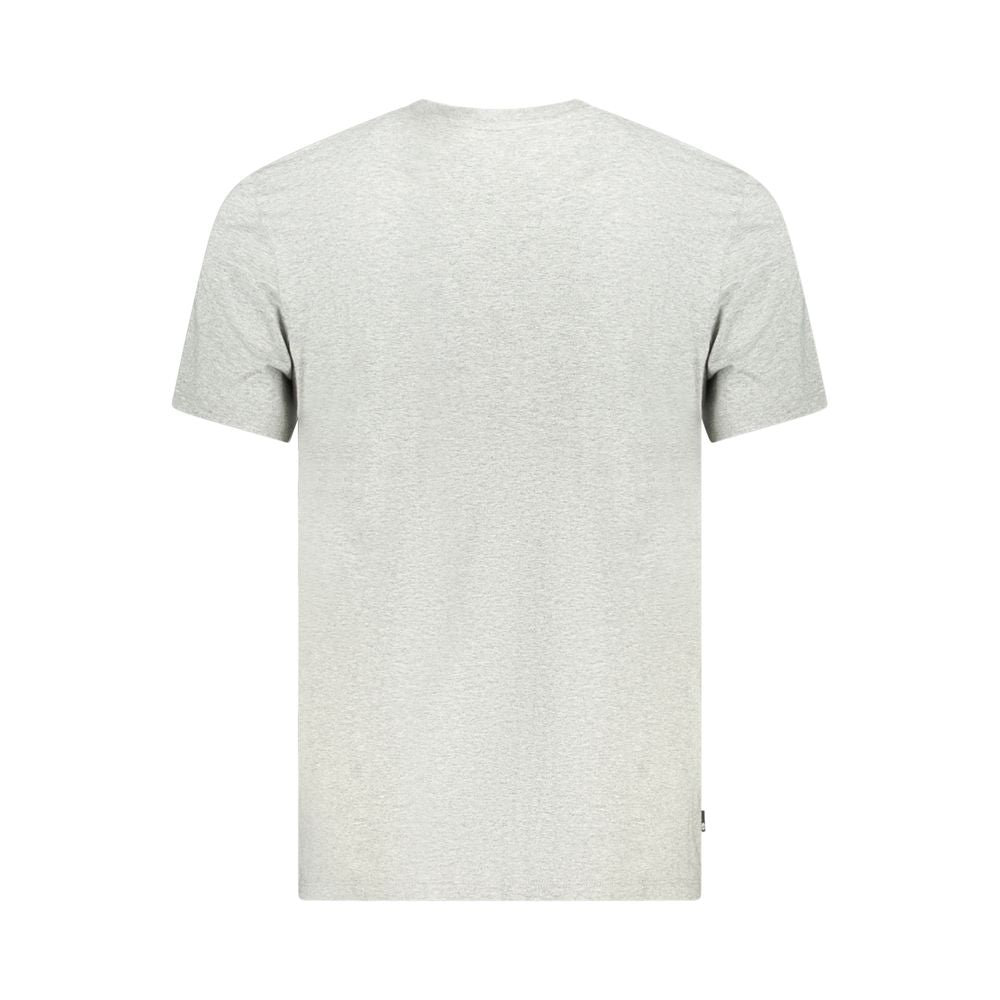Back view of Timberland Brown Cotton Men T-Shirt, short sleeve premium cotton with regular fit and crew neck design.