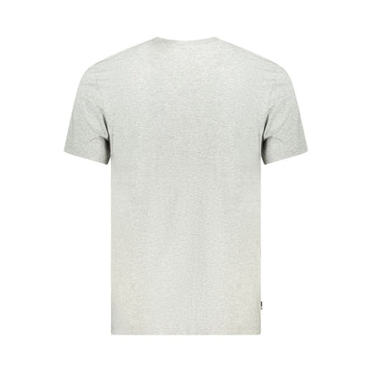 Back view of Timberland Brown Cotton Men T-Shirt, short sleeve premium cotton with regular fit and crew neck design.