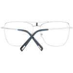 Tod's Black Women Glasses Frame, aviator style, full-rim metal, demo lenses, 55mm width, with branded case included