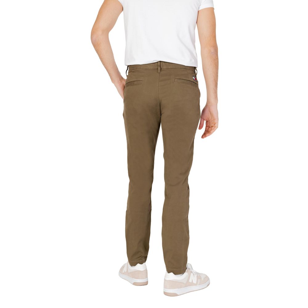 Tommy Hilfiger Jeans Green Organic Cotton Chino Pants