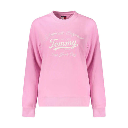 Tommy Hilfiger Pink Cotton Women Sweater