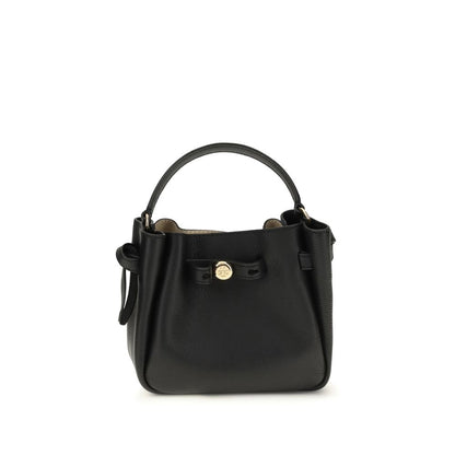 Tory Burch Black The Romy Mini Bucket Bag