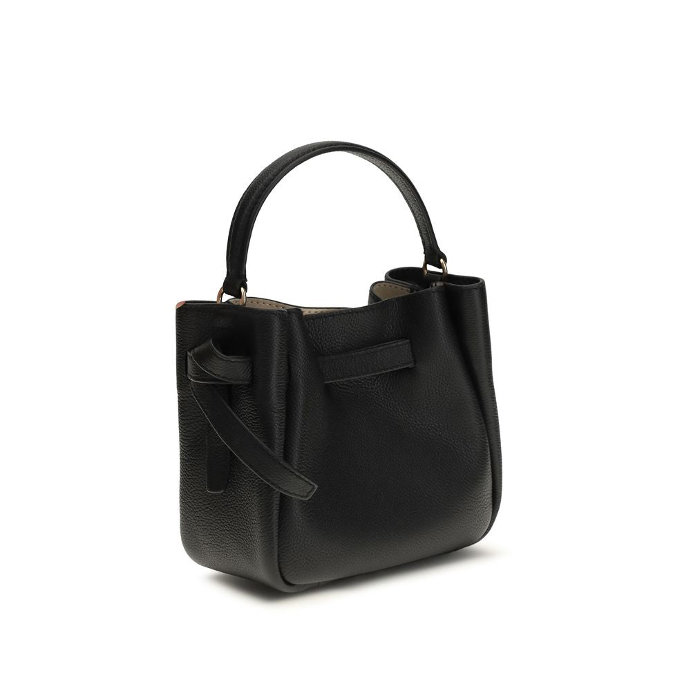 Tory Burch Black The Romy Mini Bucket Bag
