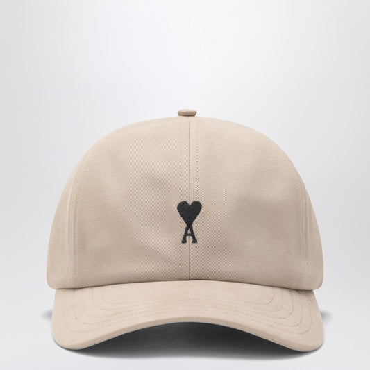 Ami Paris Ami De Coeur coffee milk baseball cap