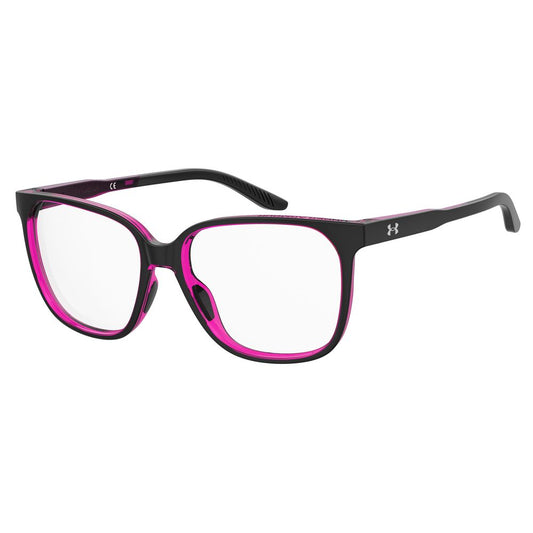 Under Armour Black Resin Frames UA50453H2F415 Women Glasses 54/15/140 mm with pink accents