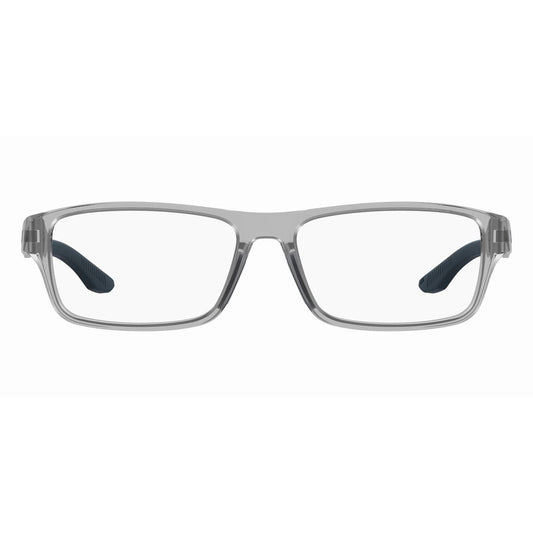 Under Armour Gray Resin Frames with 58/16/145 mm dimensions for men, sleek and stylish design in gray resin material.