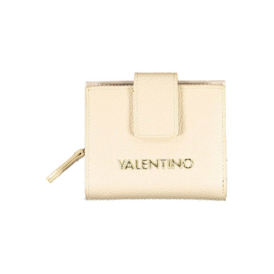 Valentino Beige Polyurethane Women's Wallet