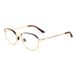 Vuarnet Gold Stainless Steel Frames, golden glasses with tortoiseshell temple tips, VL19220001, measures 51/22/145mm.