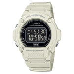 CASIO TIMELESS COLLECTION Mod. SPORT- ILLUMINATOR. WR 50M. ALARM. CHRONOGRAPH - WHITE - COLORED SERIE wristwatch in resin.