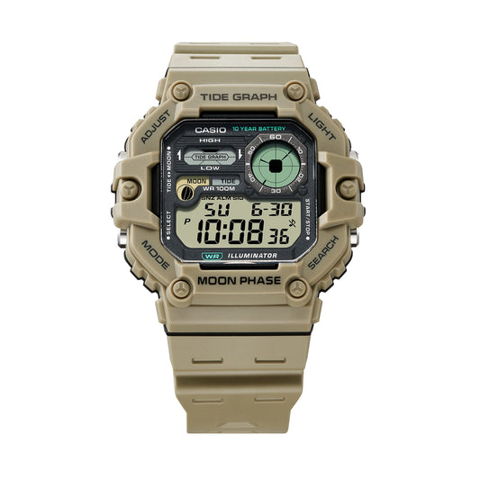 CASIO SPORT Mod. ILLUMINATOR TIDE GRAPH WS-1700H-5AVEF