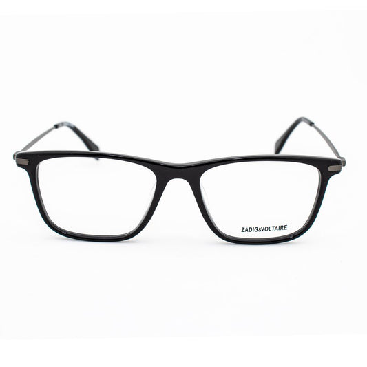 Zadig & Voltaire Black Acetate Frames unisex glasses VZV135-0700, acetate and metal, black color