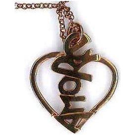 AMBROSINI JEWELS - PENDENTE ARGENTO 925° cuore finitura lucida rosé